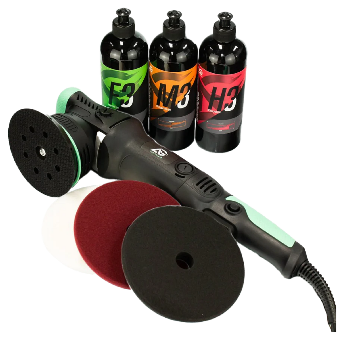 Kit lucidatrice Dual Action da 5"