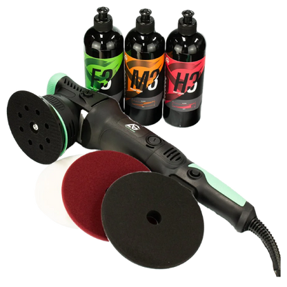 Kit lucidatrice Dual Action da 5"