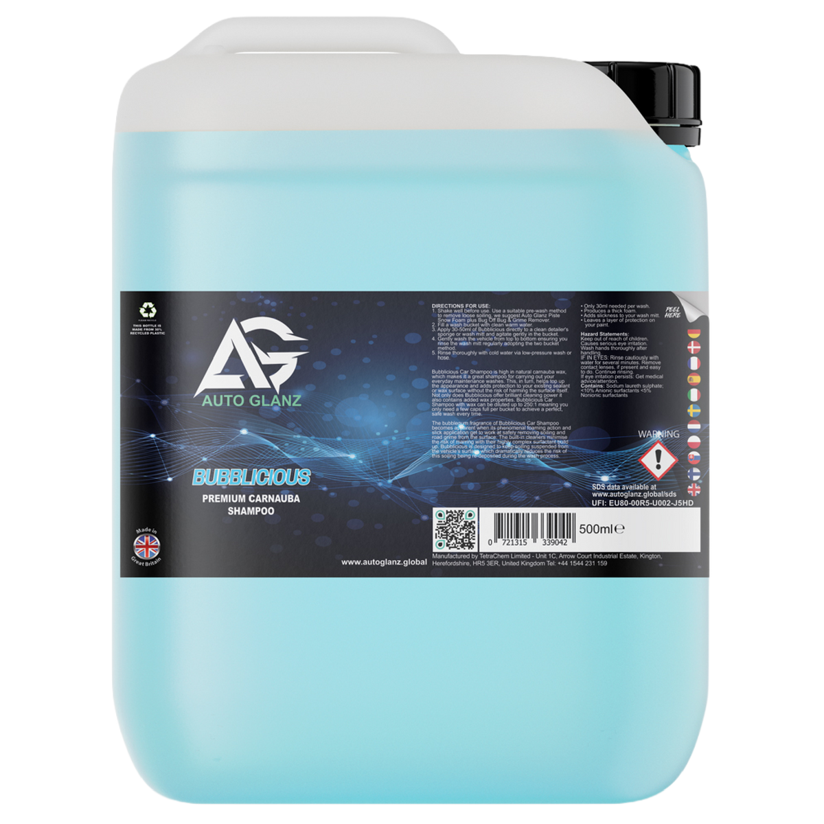Bubblicious - Carnauba shampoo