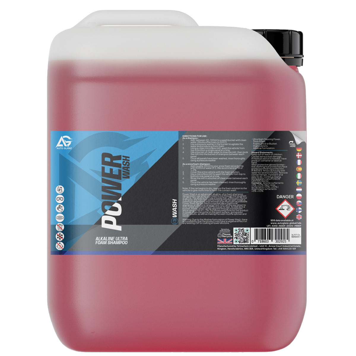 Power Wash - Shampoo Ultra Foam alcalino