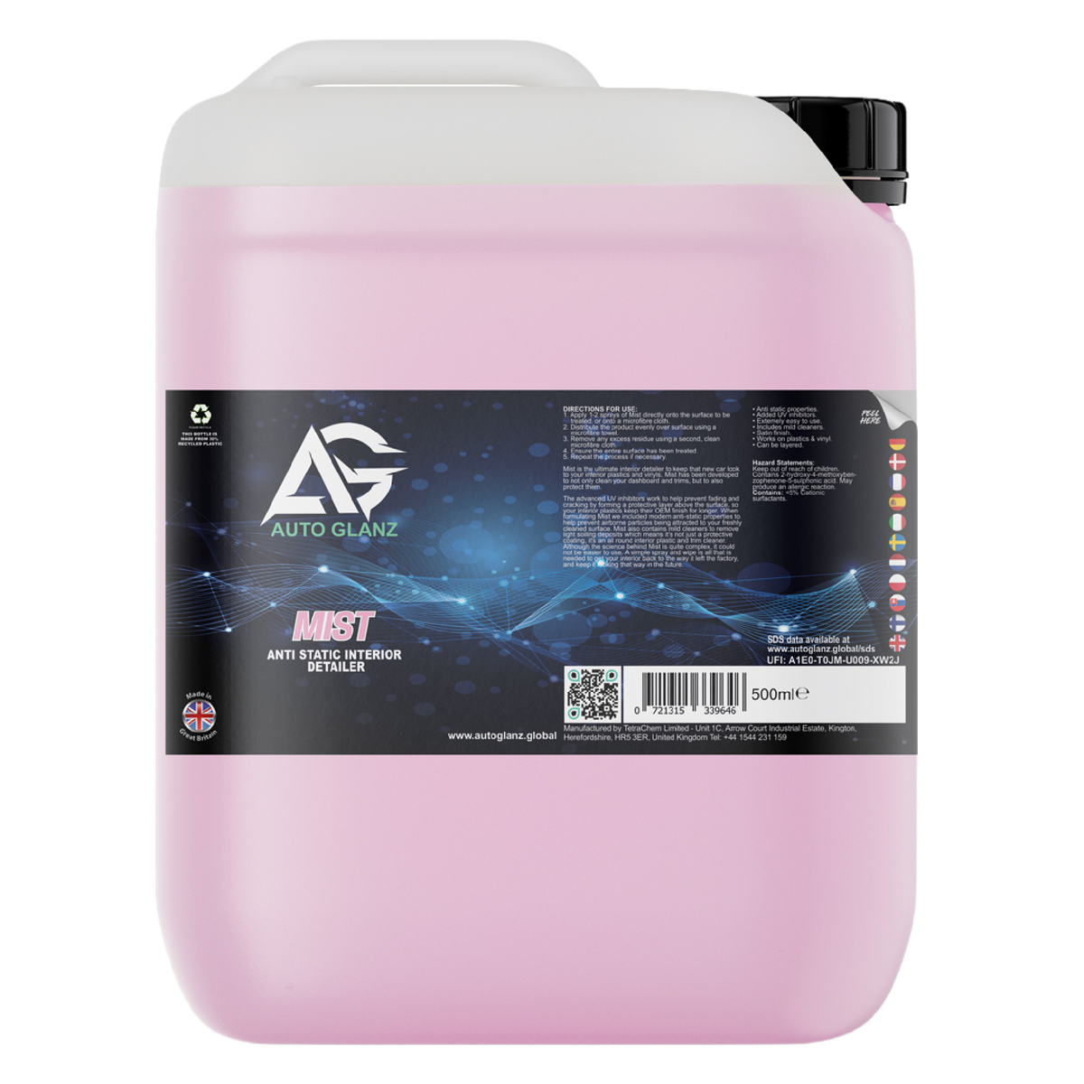 Mist - Detergente interno antistatico