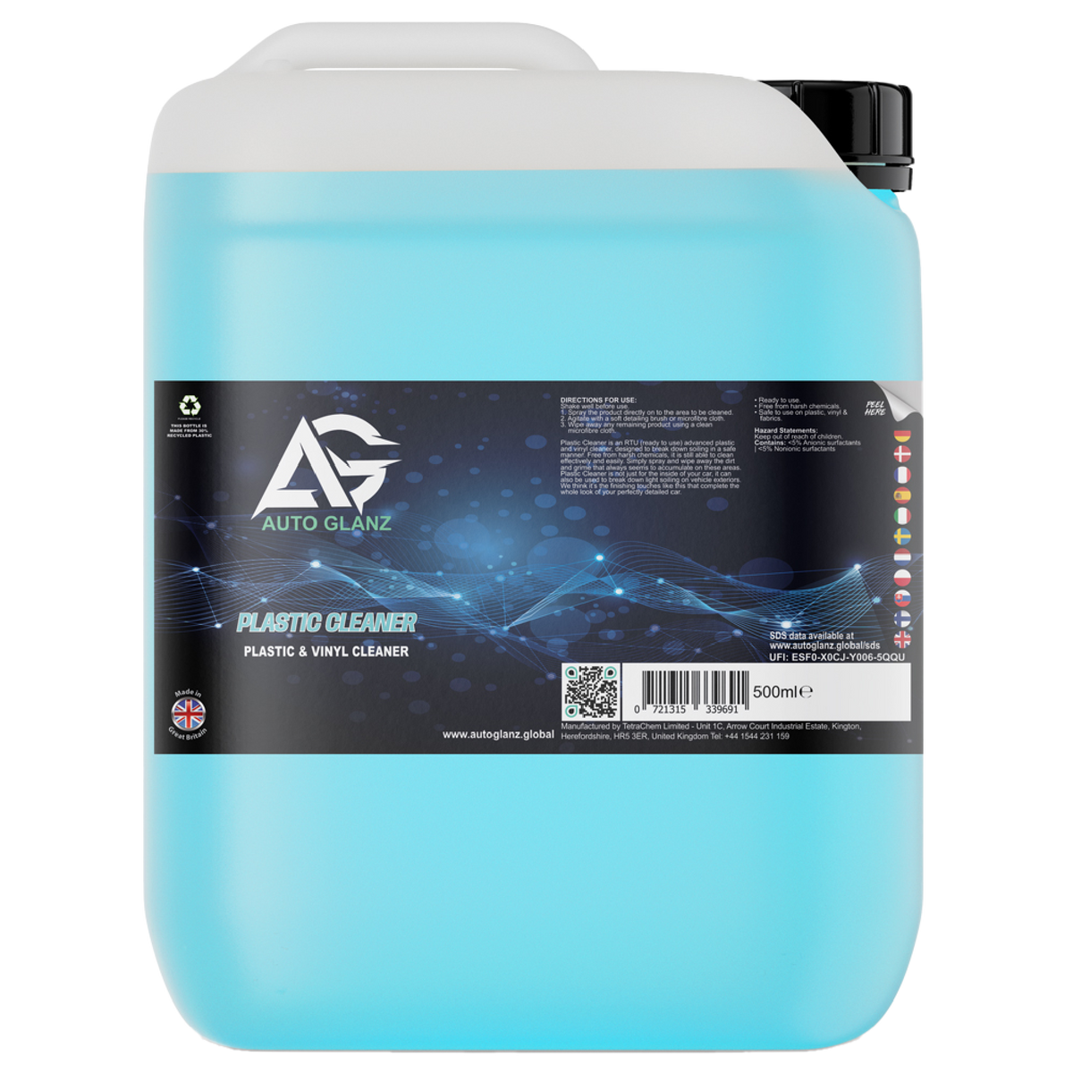 Plastic Cleaner - Detergente per vinile e plastica
